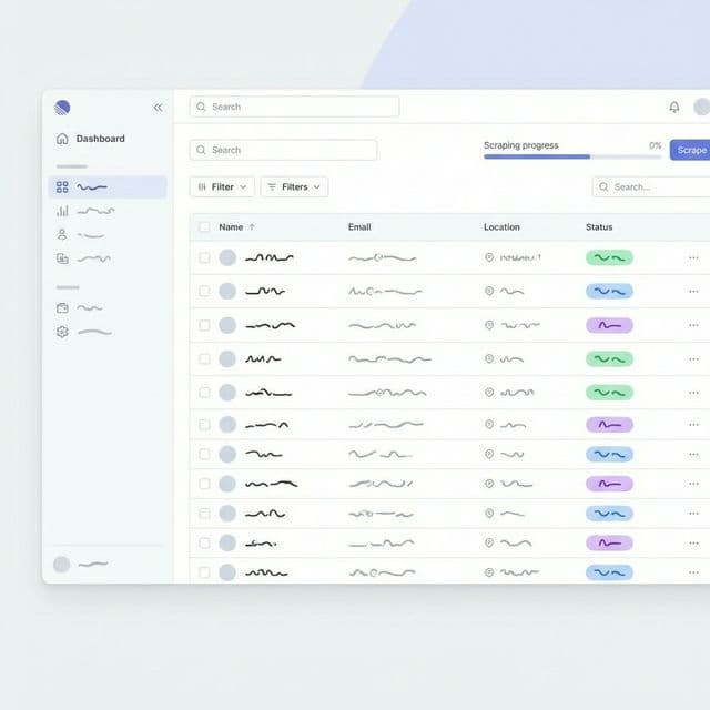 Smart Lead Scraper Dashboard